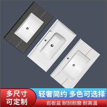 Countertop wash basin single Basin rock sink sink all-in-body toilet washbasin household balcony sink basin