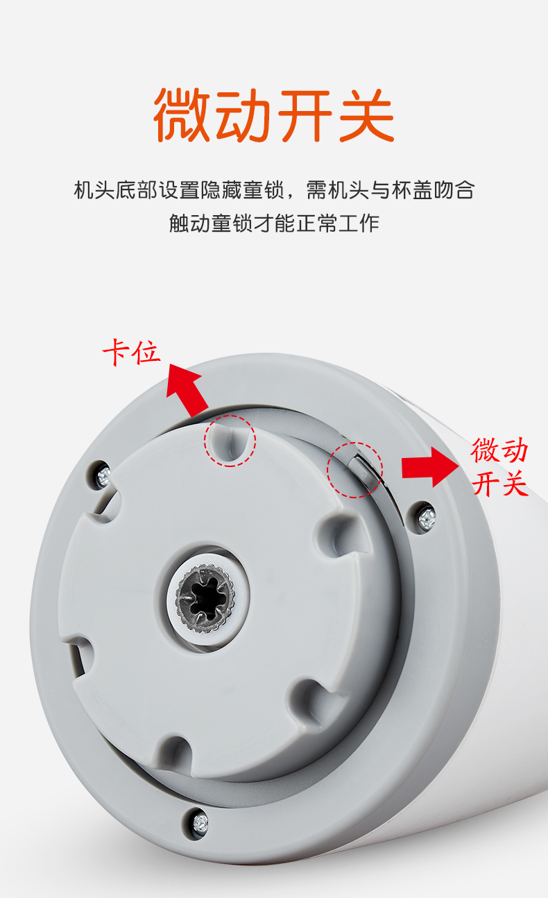 志高 全自动小型绞肉机 2L大容量 图4
