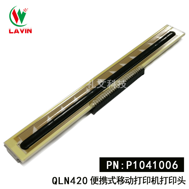 New original QLN420 printhead P1041006 portable bar code mobile thermal head printer mark