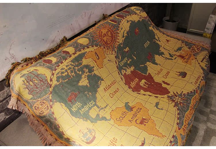 Sofa chăn nap sofa khăn cá tính khăn choàng lưới màu đỏ bố trí phòng khách phòng giải trí chăn chăn bụi chăn - Ném / Chăn chăn đại hàn