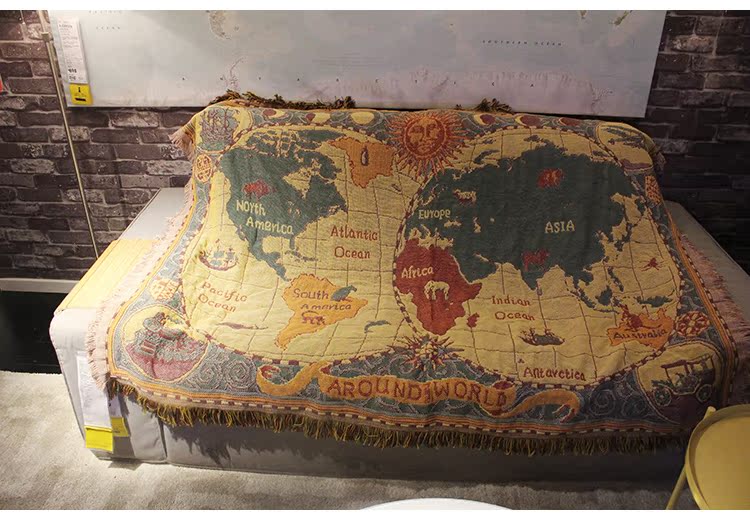 Sofa chăn nap sofa khăn cá tính khăn choàng lưới màu đỏ bố trí phòng khách phòng giải trí chăn chăn bụi chăn - Ném / Chăn chăn đại hàn
