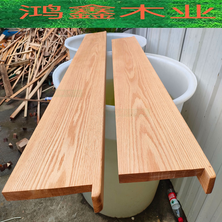 American red oak wood solid wood panels tabletop partition wood square staircase tread board custom a variety of furniture