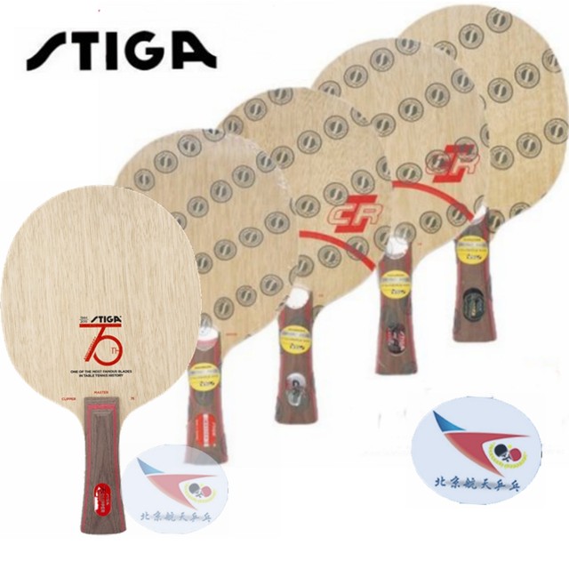 ຄົບຮອບ 6 ປີ Aerospace Cyber ​​​​ແລະ 40th Anniversary STIGA CLCR ກະຕ່າ tennis WRB blade AN Stika 75