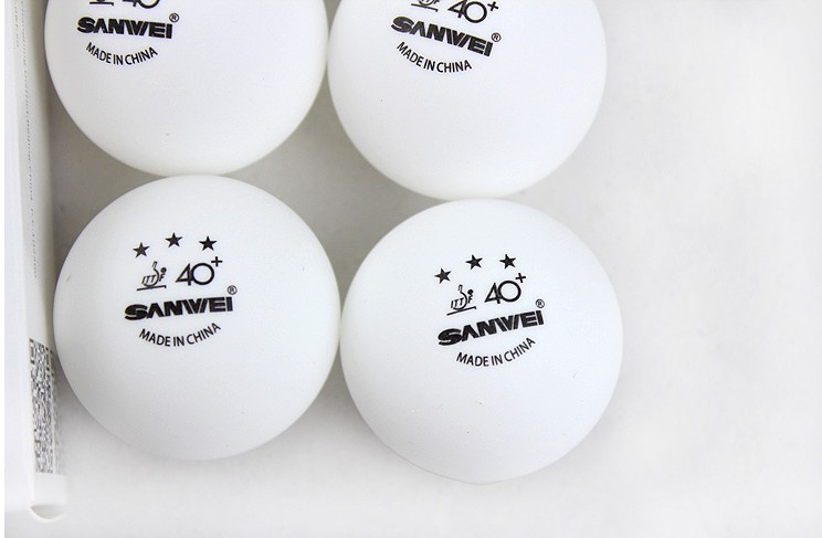 Hàng không vũ trụ Bắc Kinh Ping Pong Ba chiều Samsung Bóng bàn 3 sao May bóng Bóng liền mạch 40+ Vật liệu mới Bóng nhựa ABS mua quả bóng bàn