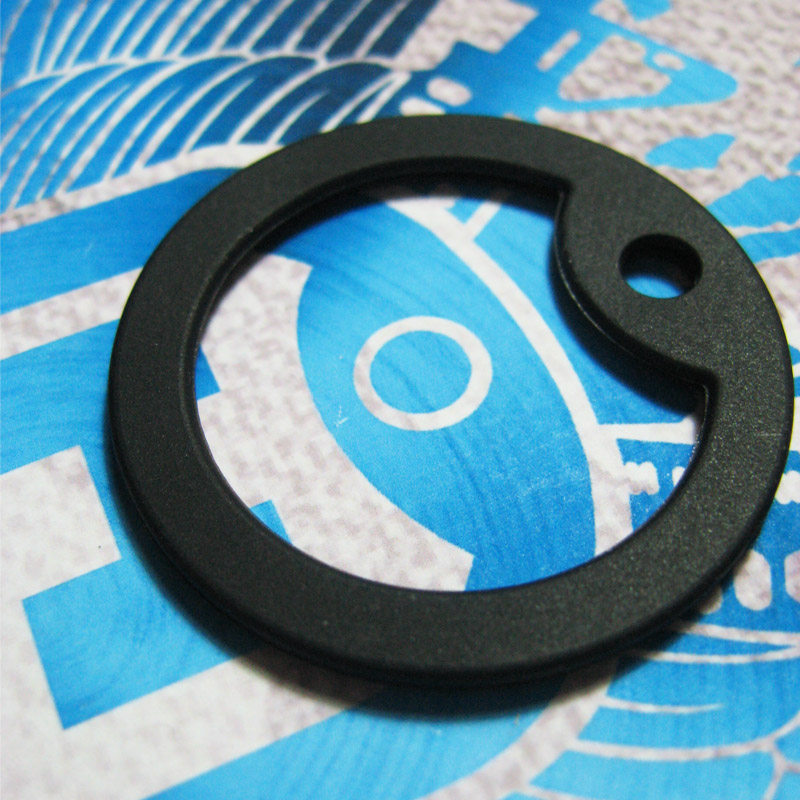 Black U.S. military equipment identity card dog tag soldier brand DOGTAG original imported silencer ring protective sleeve silicone sleeve