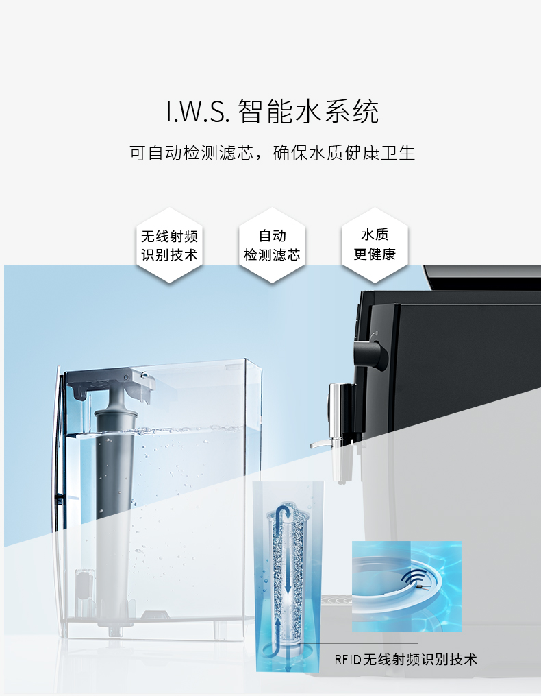 JURA / Yurui WE6 Máy pha cà phê tự động của Ý thương mại văn phòng nhà chiết xuất xung vé tăng bảo hành - Máy pha cà phê máy pha cà phê espresso mini