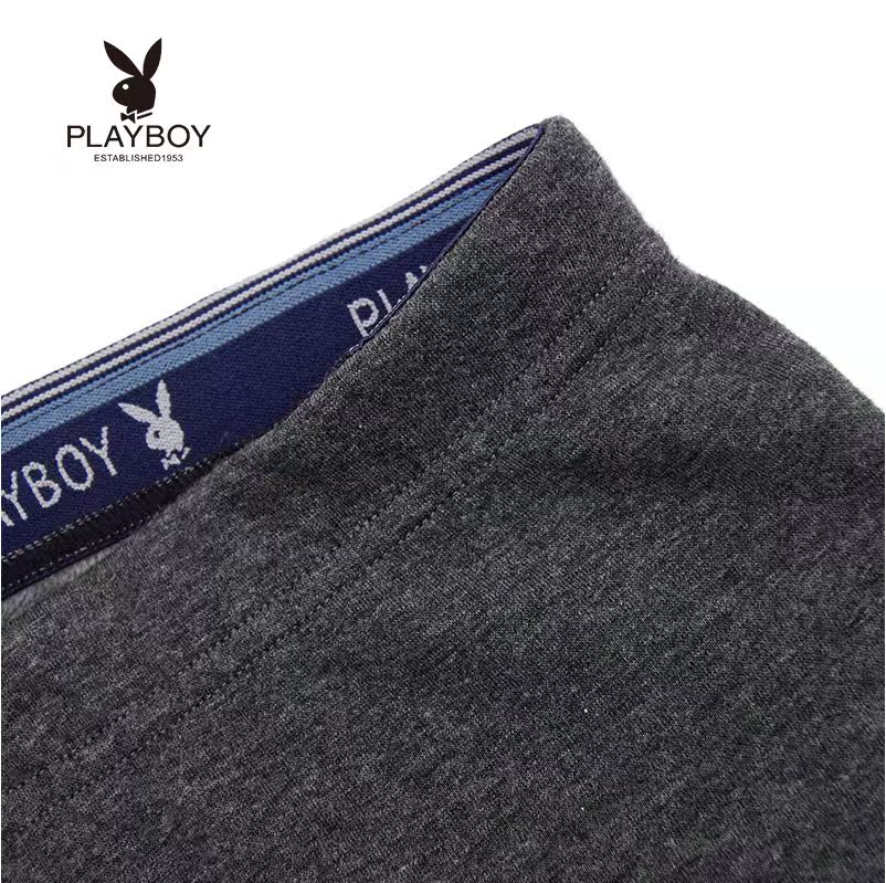 Playboy mùa đông mens quần ấm áp cộng với dày quần nhung mùa thu và mùa đông tinh khiết quần bông xà cạp quần mùa thu quần.