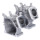 Аксессуары для бензинового генератора micro tiller 168/170/188/ 190F/6.5/7.5/ Коробка для кузова мощностью 13 л.с. mini 4