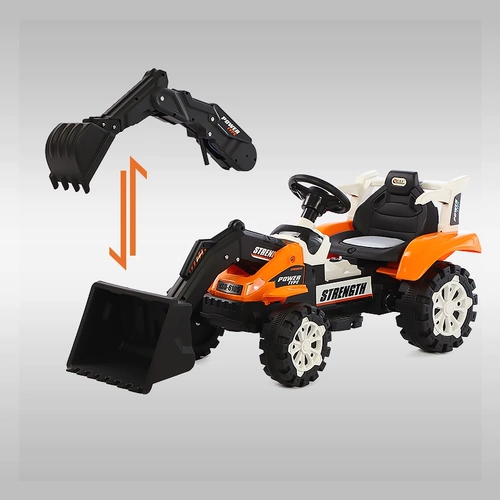 Детский экскаватор мальчик с четырьмя колесами супер большой экскаватор Electric может ездить на машине и автоматически играть в бездорожье