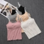 Trắng với miếng đệm ngực dài quấn ngực ống hàng đầu nữ sinh trung học đồ lót chạm đáy thư yếm áo bra đi biển