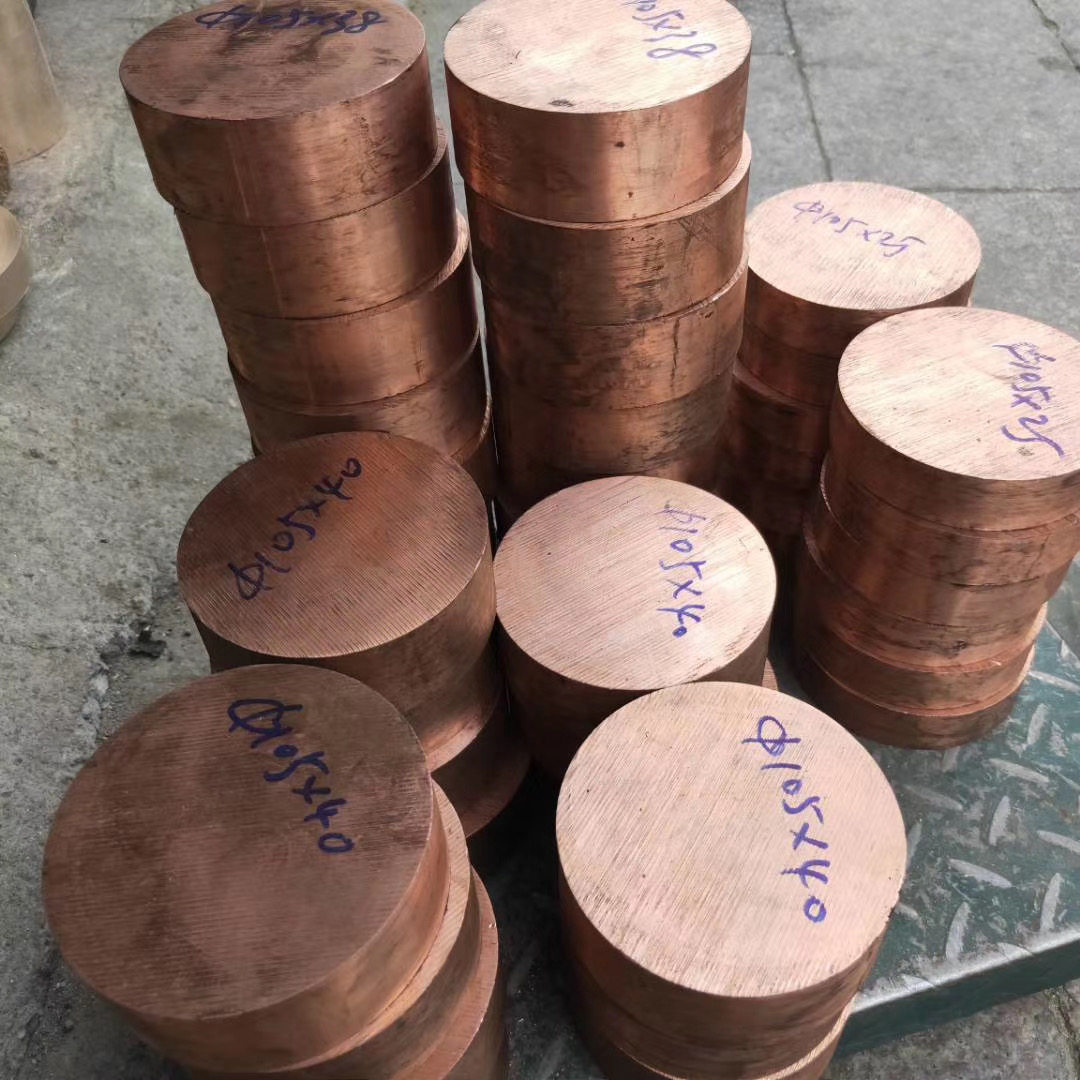 Chrome Zircons Copper Rod Chrome Zirconium Copperplate Bumper Welding Electrode Chrome Zirconium Copperplate Copper Bar High Wear Resistant Chrome Copper Tin Bronze Aluminum Bronze Stick