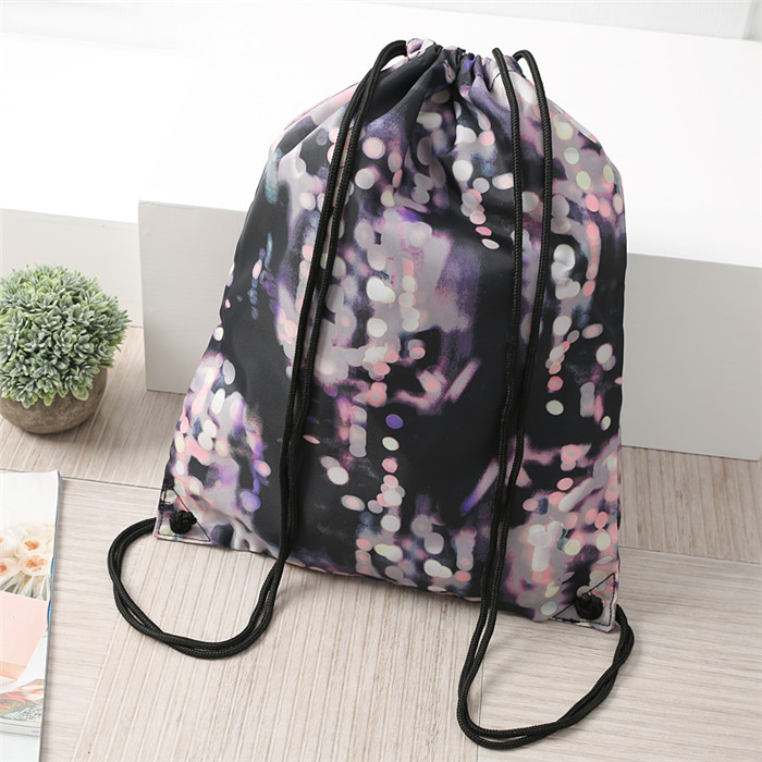 In bouquet pocket DrawString ba lô nam lớn đơn giản ánh sáng du lịch không thấm nước giải trí sinh viên thể thao ba lô nữ balo nữ đẹp đi học