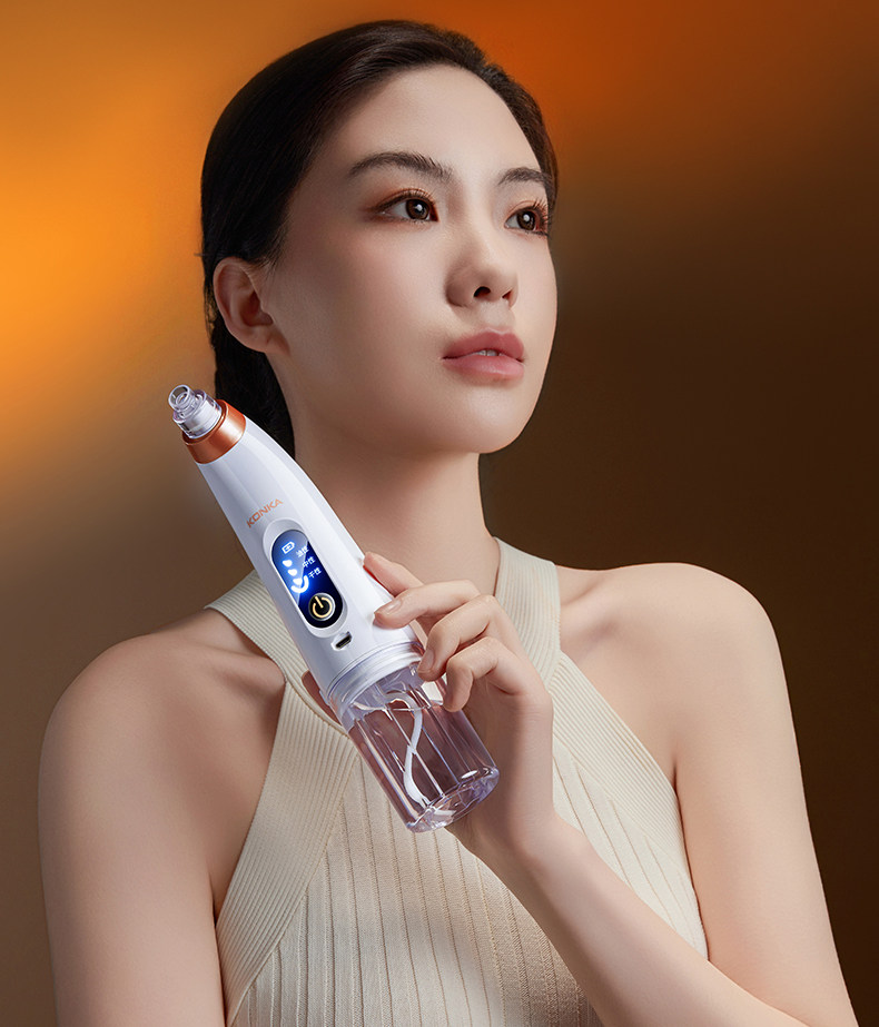 【中國直郵】 康佳 吸黑頭神器 美容儀家用臉部小氣泡黑頭毛孔清潔吸出