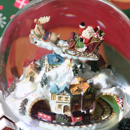 Музыкальная шкатулка, детский рождественский поезд, подарок на день рождения