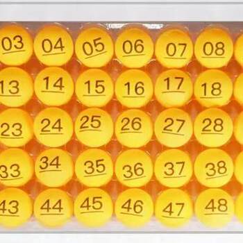 Lottery Ping Pong Ball Holder Storage Box Transparent Display Ball Box Neat and Beautiful Ball Number Props