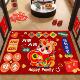 2026 Year of the Horse floor mat red Spring Festival home festive decoration insurance company plus LOGO advertising slogan can be sent on behalf of