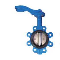 Original Watts W-W1911-L(B) ductile iron handle type single clamp center line butterfly valve DN50-150