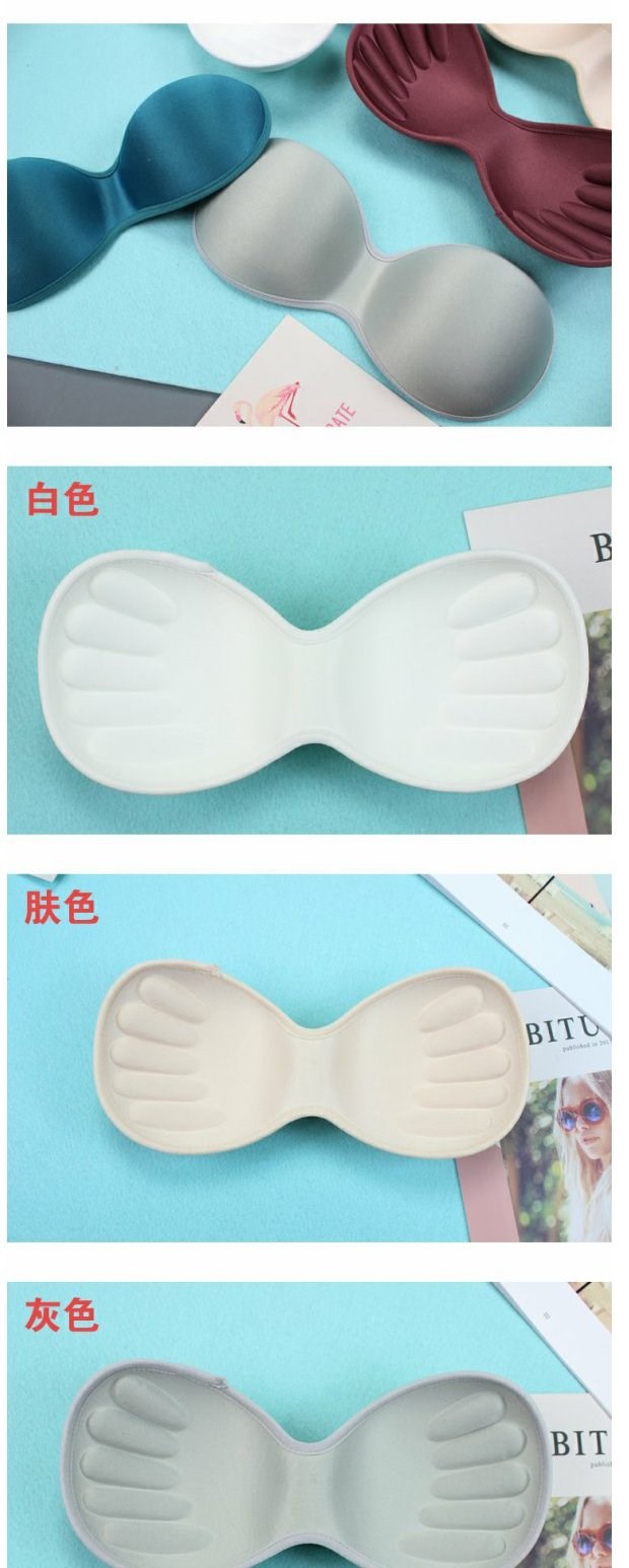 Xiêm ống top vest thoáng khí đệm ngực chèn đồ lót làm đẹp trở lại dày di chuyển thảm thể thao một mảnh mà không có bọt biển đồ lót