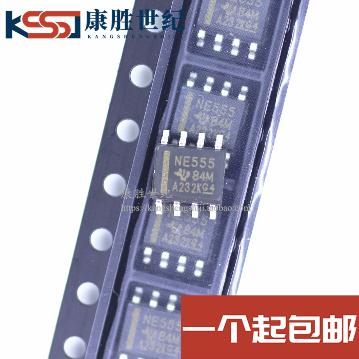 NE555 NE555 NE555D NE555DR SOP8 clock programmable design timer and galvanometer