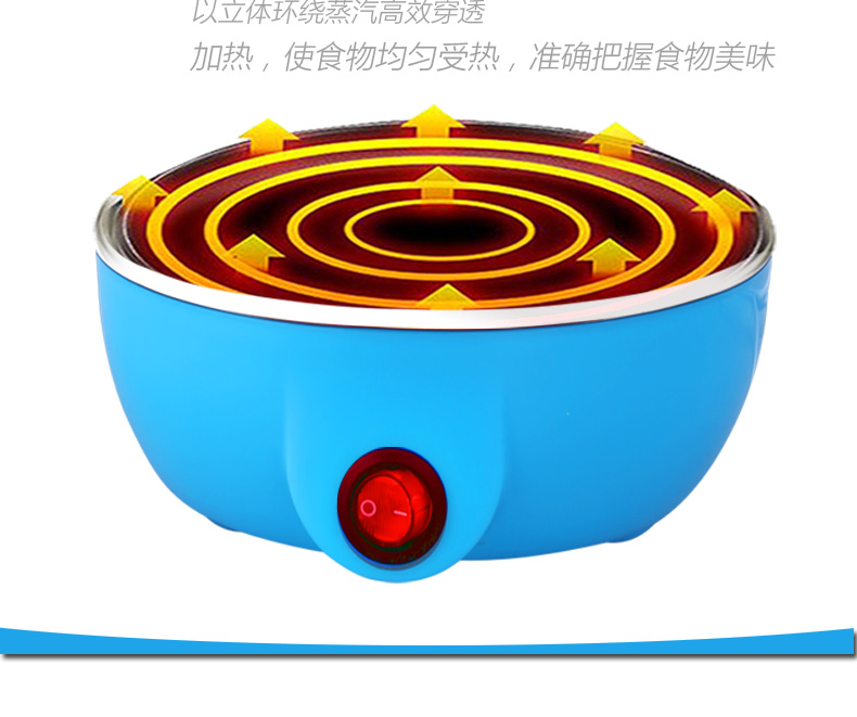 Nồi trứng, sữa nóng, trứng hấp, gia dụng, mini, máy ăn sáng nhỏ, máy trứng, bánh trứng, tự động tắt nguồn, trứng luộc nồi lẩu nướng mini