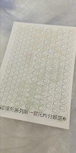 Брак Первый Zhai Qianyu (Qiu Yuji) Кооперативная модель запутанной цветочные рисунки -картонные картонные картонные булочки для волос ручной работы