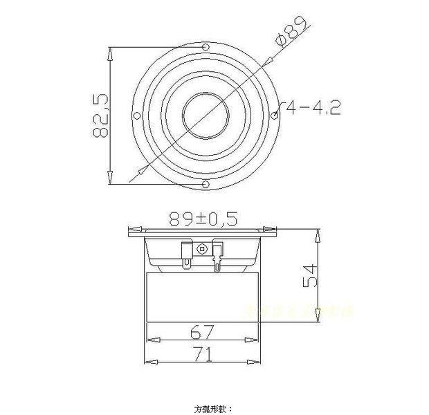 Wan Yin cửa hàng sốt 3 inch loa toàn dải hifi nâng cấp vải treo cạnh thanh nhạc tinh tế âm thanh và video thực 	loa âm trần bose ds 40f