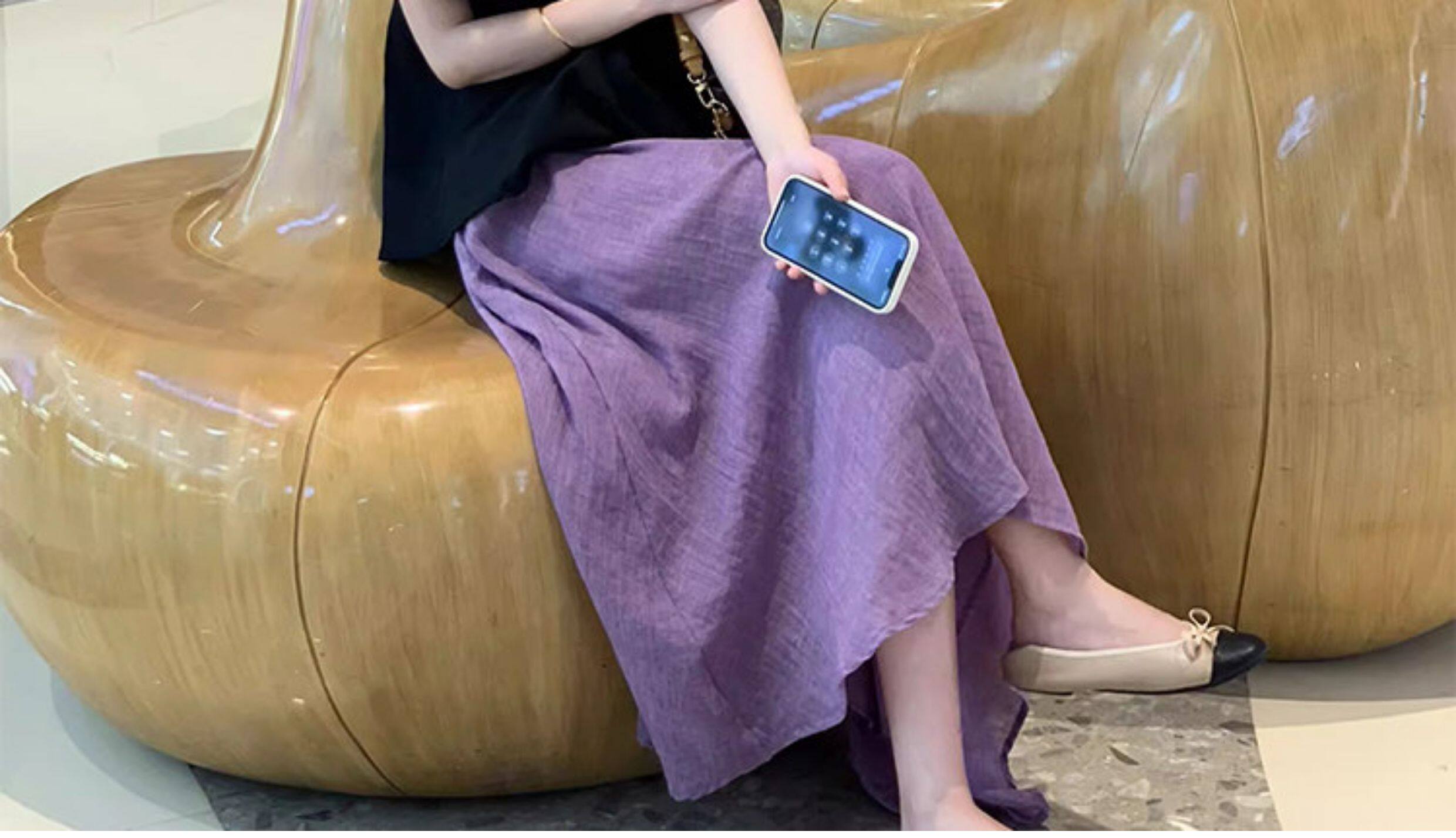 孕妇装夏装套装2026夏季法式名媛风遮肚显瘦大码上衣半身裙两件套 — 19