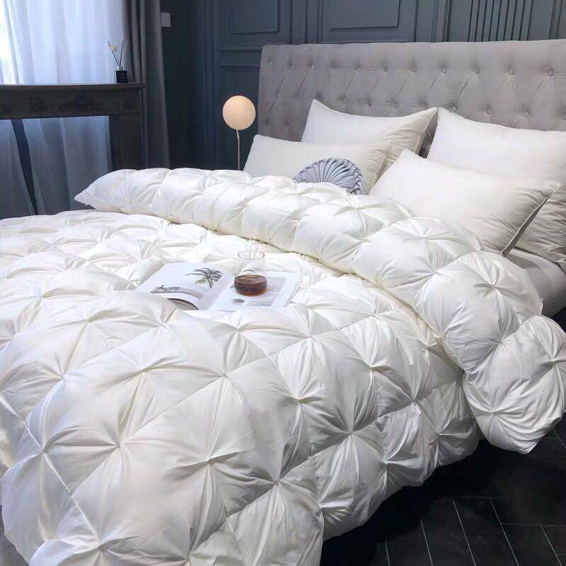 Fuana 95 antibacterial white goose down spring and autumn quilt warm winter quilt special double thickened goose down four seasons quilt