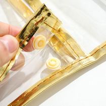 Bathroom containing hanging bag bathing with laundry bag Waterproof Touch Screen Transparent Disposal Bag Toilet God of the Toilet God