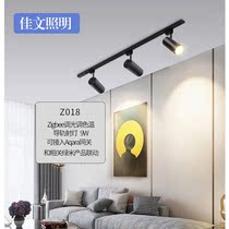 Canon lighting 9W Zigbee dimming tone color temperature rail spotlight model Z018 straight connected green rice gateway spotlight