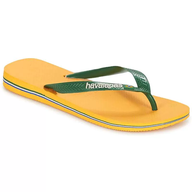 Доставка за рубеж Havaianas/Havana мужские шлепанцы нескользящие износостойкие плоские подошвы для пляжа