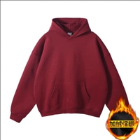 Бордовый, флисовый