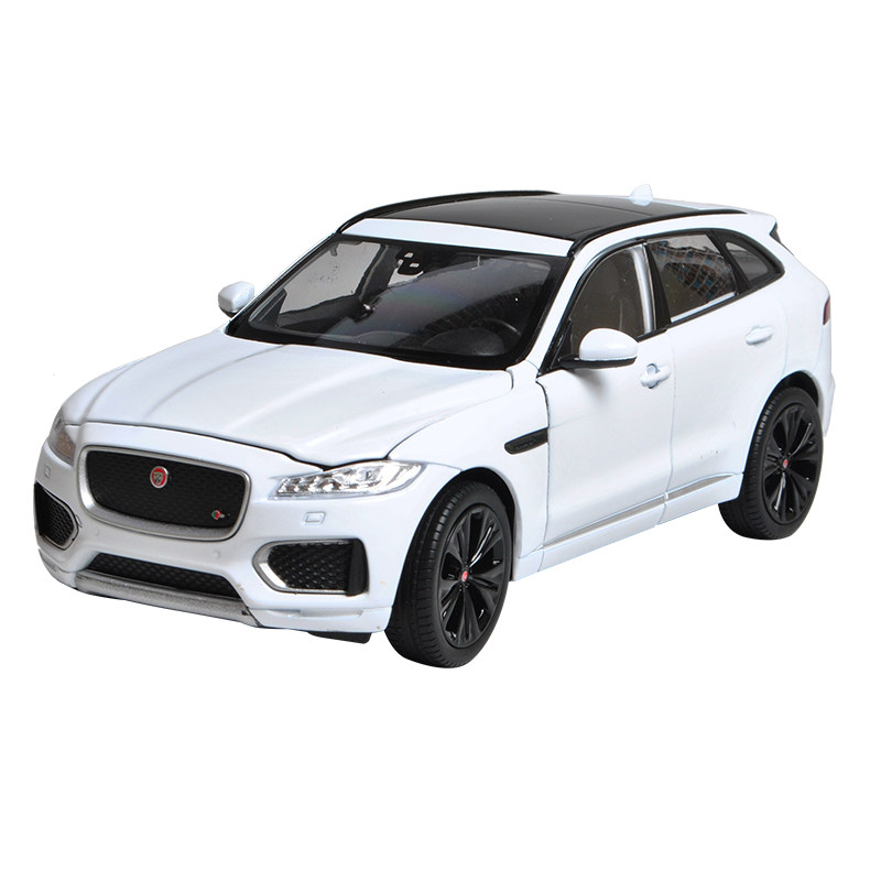 Собирать ягуар F PACE двухместная карета Внедорожник Вилли FX оригинал 1:24 открыто моделирование сплав автомобиль модель