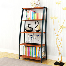 Storage rack Floor-to-ceiling living room bedroom bookshelf Flower rack Wooden simple shelf storage rack Storage rack Finishing rack