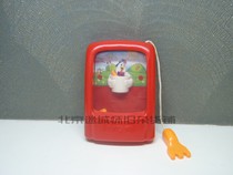2005 KFC Chichi magnetic fried chicken bucket toy KFC childrens meal toy collection