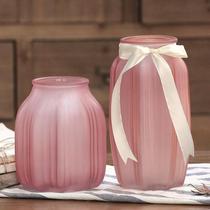 Vase glass vase set living room ornaments