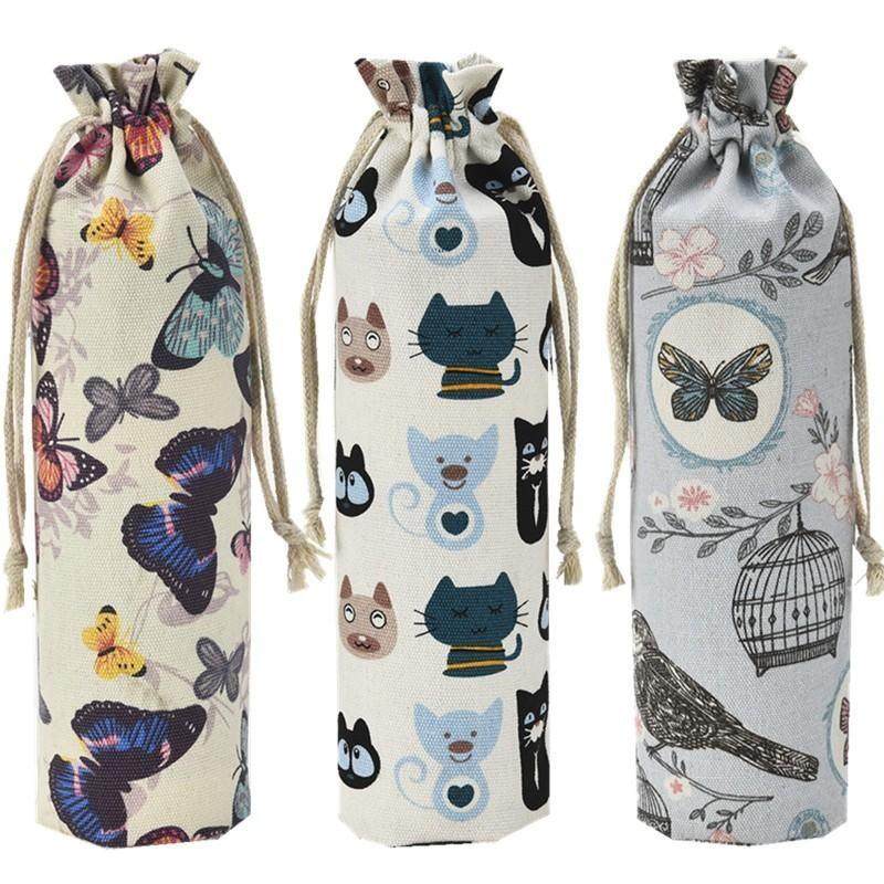 Cup cover Thermos cup cover Cup cover Protective cover Universal belt rope anti-hot insulation glass bag Water cup cover