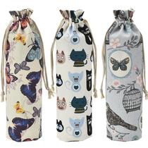 Cup cover Cup cover Cup cover cover universal with rope anti-hot insulation glass bag water cup cover