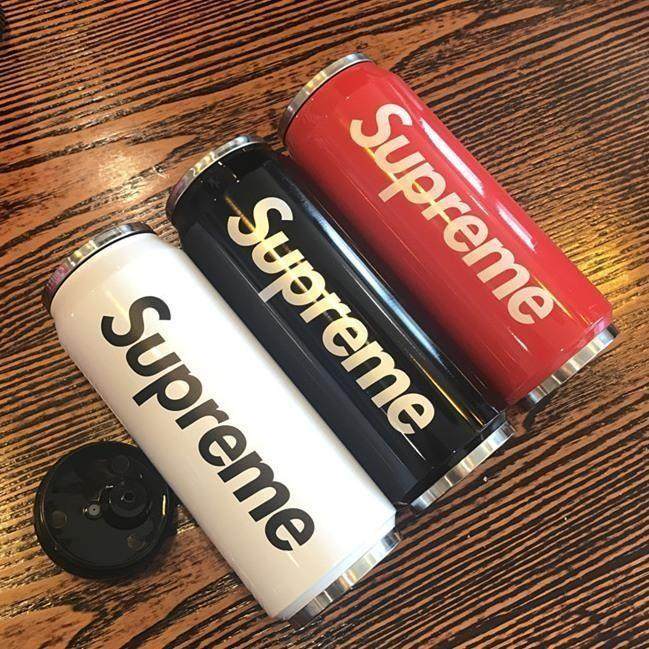 Creative Tide Junior High School High School Raw Stainless Steel Water Glass Submale Korean Version Individuality Anti-Fall Summer Straw Insulation Cup