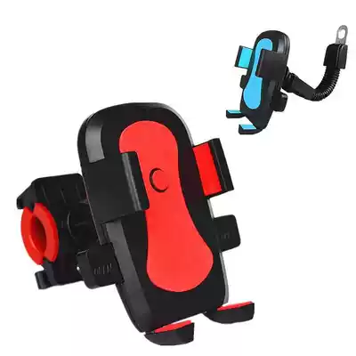 360-degree rotating electric vehicle locomotive rear mirror mobile phone navigation bracket mountaineering bicycle navigation frame