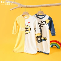 Желтая и белая утка+большой динозавр