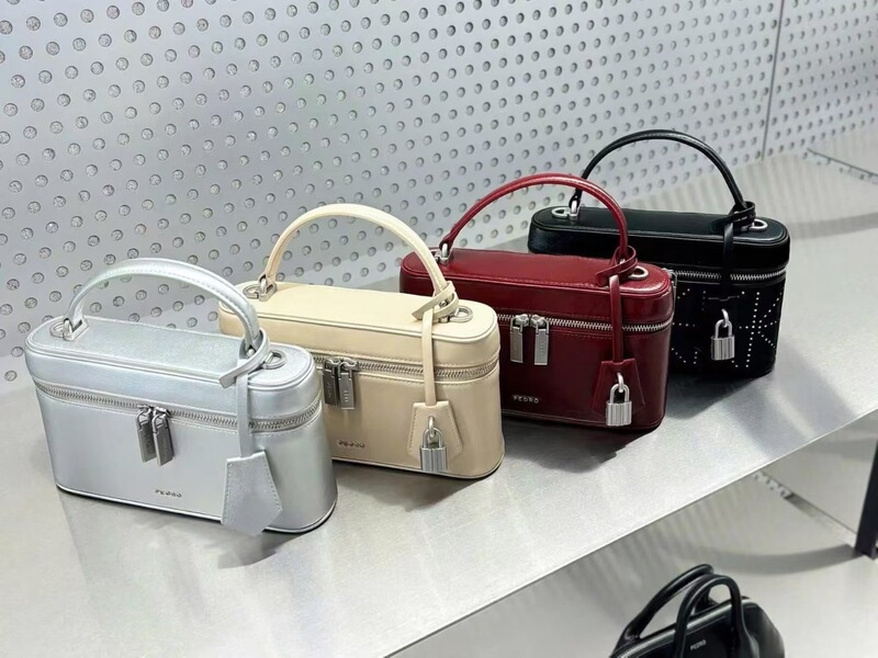 Box Bag Zipper Women's Bag Shoulder Bag Pw2-75940006-2 Crossbody Small Square Bag Pw2-75940008