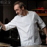 Ресторан Restaurant Western Food Chef Work Clote Seven -точка рукава ресторан ресторан Отель Back Кухня выпечка кухня кухонная рукав кухня кухонная рукав