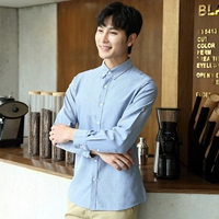 Легкие голубые голубые голубые голубые рукава