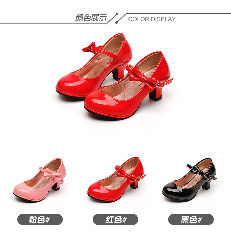 女童公主小皮鞋软底儿童2026新款女宝精致高端女宝配礼服漂亮秋季 — 10