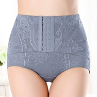 Áo corset nữ cao eo sau sinh quần bụng hông áo nịt thân quần cơ thể quần trước hàng khóa phục hồi đồ lót siêu mỏng quan lot nam