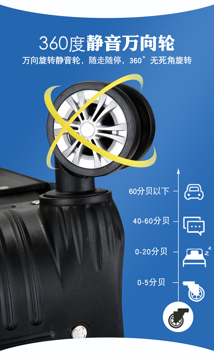 Oxford vali vải nam công suất lớn 260.000 bánh xe đẩy trường hợp nữ hành lý du lịch 24 inch mật khẩu vải hành lý - Va li vali mini