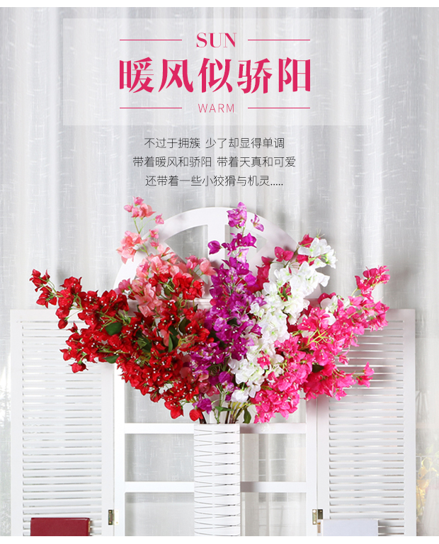 Mô phỏng Tam giác Mận hoa nhân tạo Hoa khô Hoa nhân tạo Hoa tường Hoa mẫu trang trí Hoa hiện đại Thời trang Mô phỏng Hoa - Hoa nhân tạo / Cây / Trái cây lựu giả