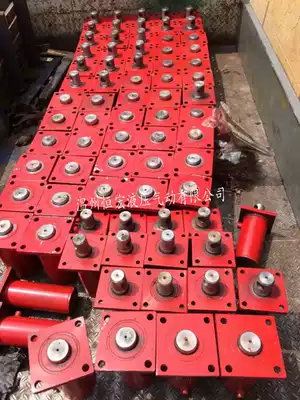 32 tons high pressure cylinder 160 engineering hydraulic cylinder front flange two-way cylinder hydraulic baler supporting hydraulic station