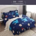 Phiên bản tiếng Hàn của công chúa gió giường ngủ trải giường bốn mảnh chăn đôi 1,5 mét / 1,8m ưu đãi đặc biệt ba mảnh - Bộ đồ giường bốn mảnh